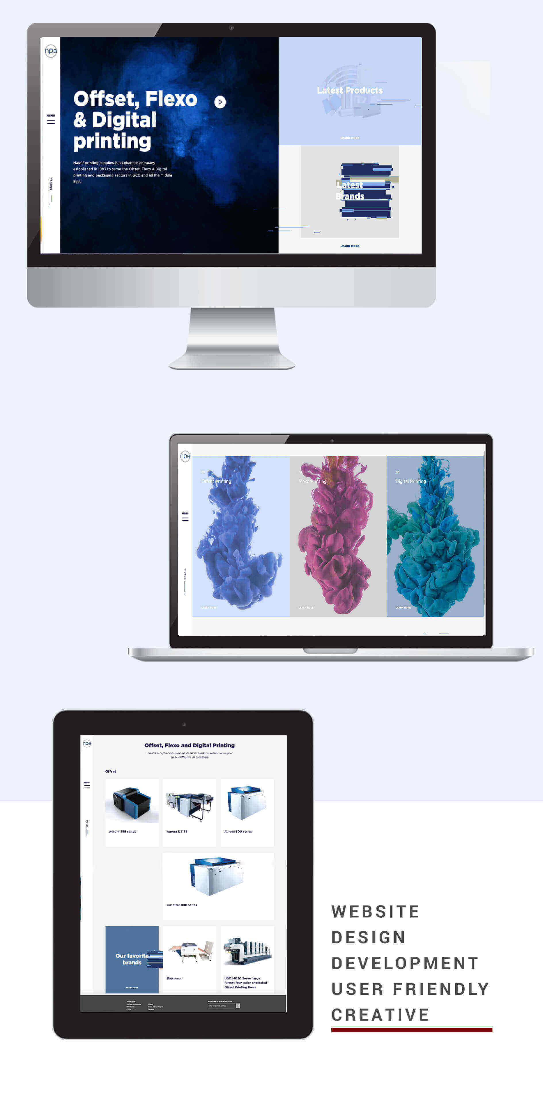 Nassif Printing Website