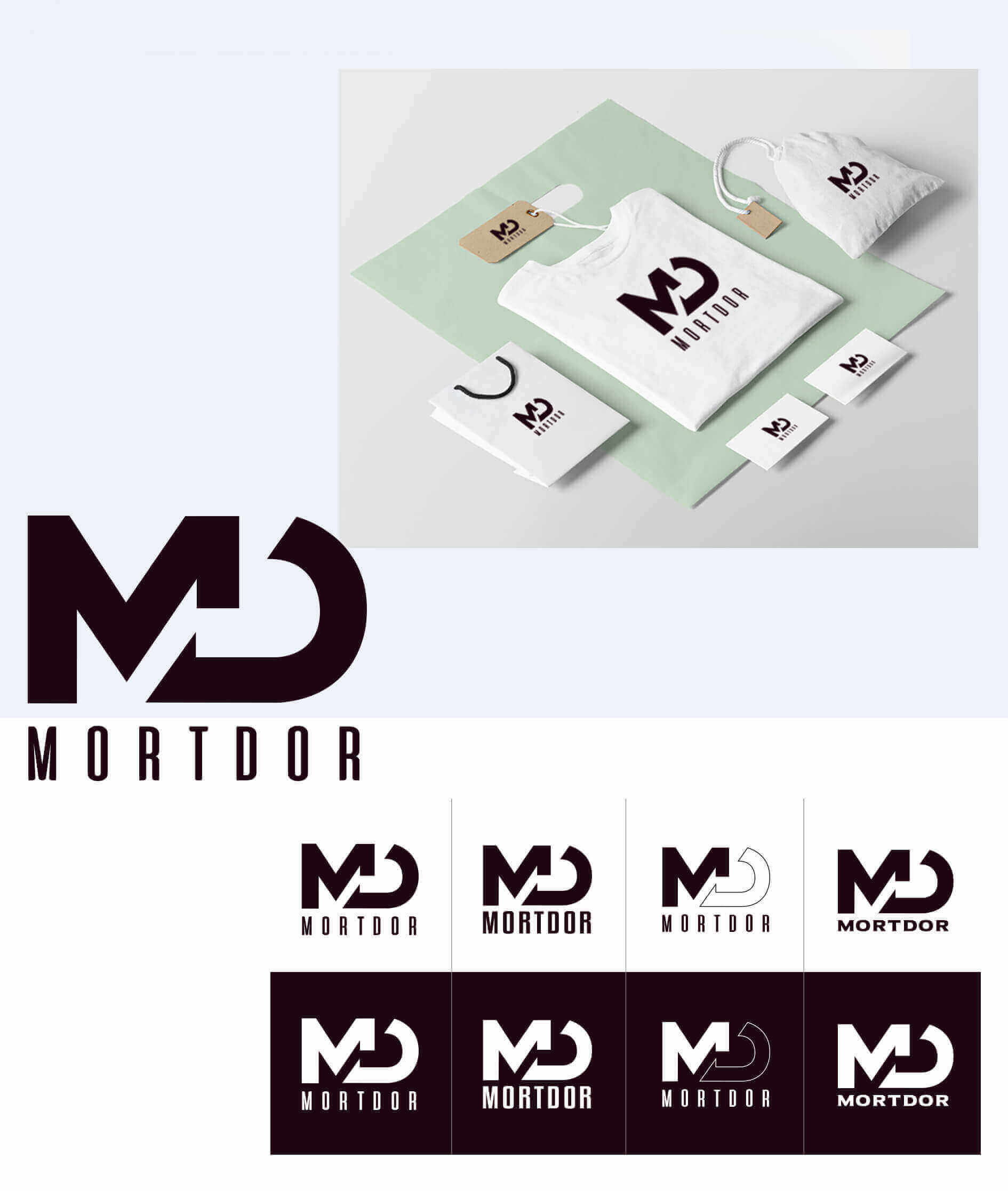 تصميم العلامات التجارية لمورتدور