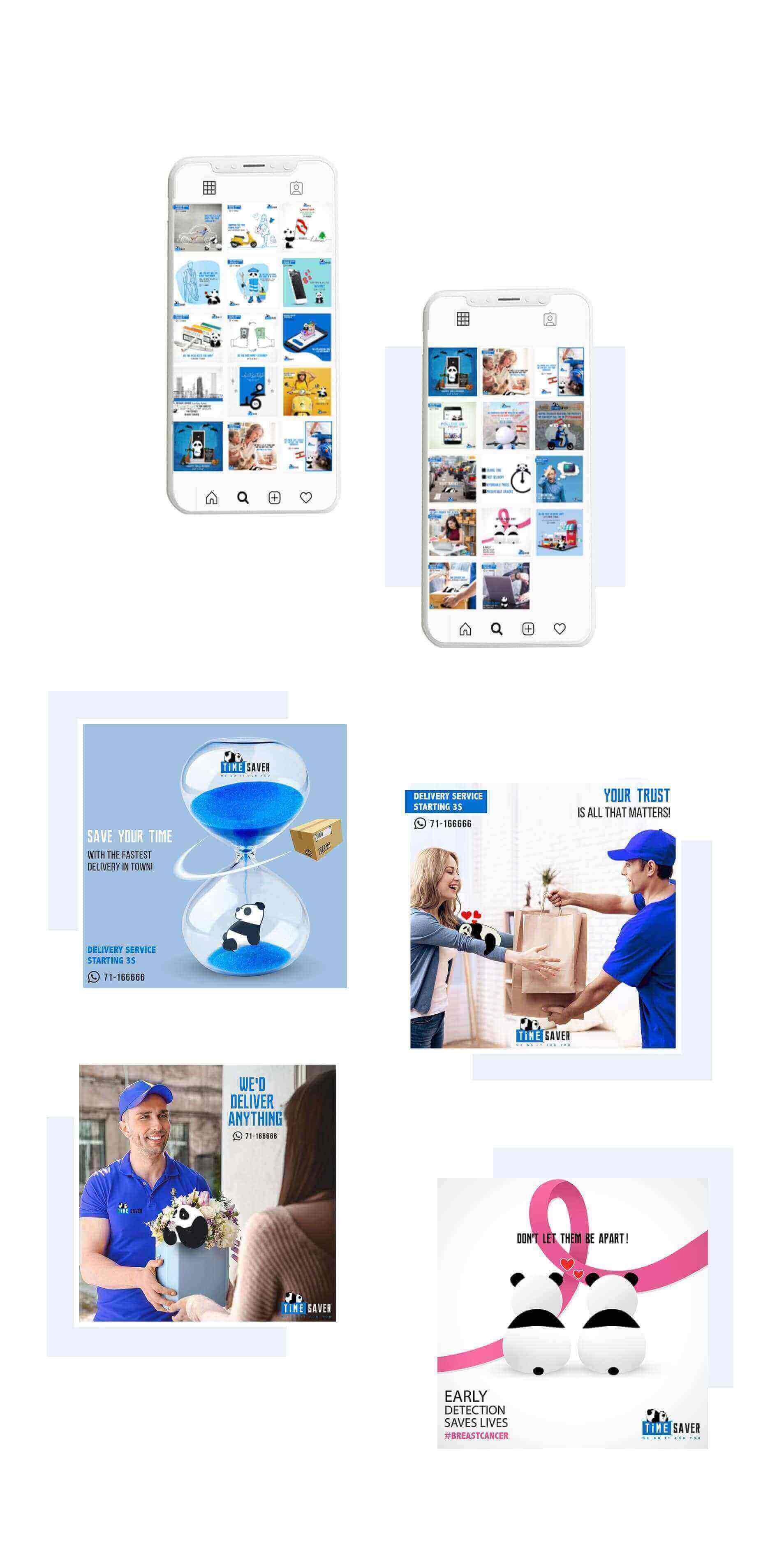 Time Saver Delivery Service Online Marketing