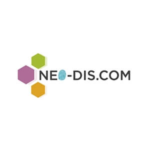 Custom website design and development for NEO-DIS Logo