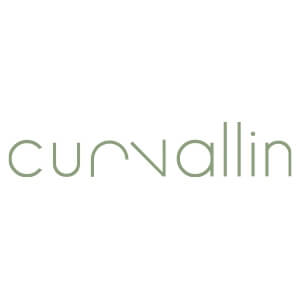 Ecommerce shopify website for Curvallin, in Lebanon Logo