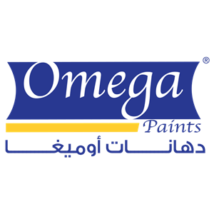 Social Media Marketing and advertising for Omega Paints in Lebanon Logo