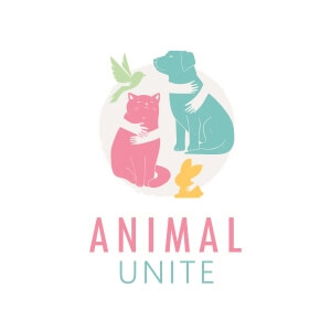 Custom Mobile App UX/UI for Animal Unite in U.A.E. Logo
