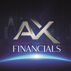 إدارة إعلانات شركة &quot;AX Financials&quot; في لندن Logo