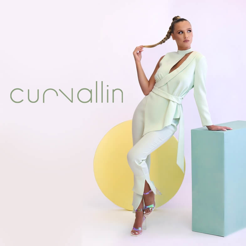 Ecommerce shopify website for Curvallin, in Lebanon
