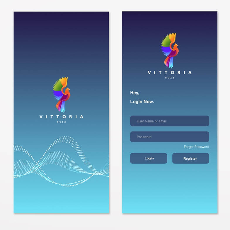 Mobile App design and development for Vittoria LLC based in K.S.A.