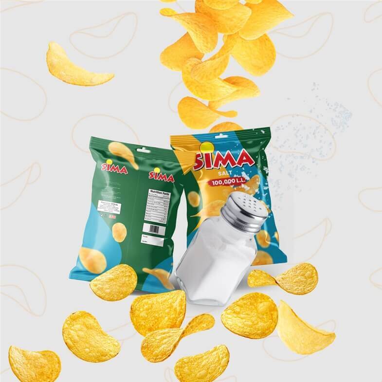 Packaging Designs for Sima Chips