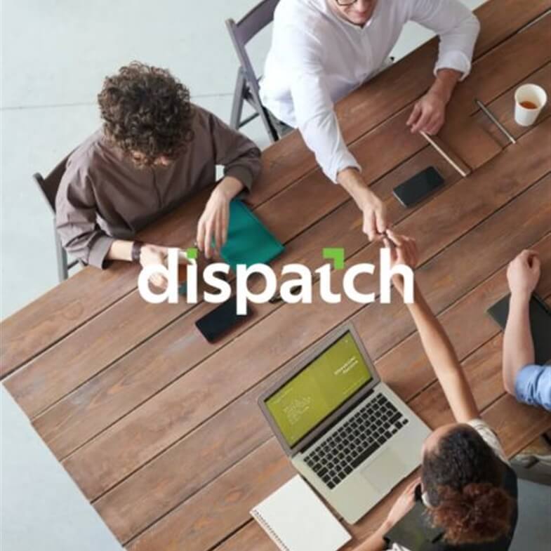 تصميم هوية بصرية لشركة Dispatch