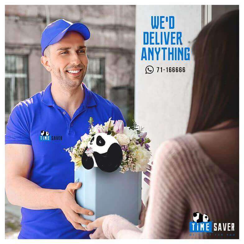 Time Saver Delivery Service Online Marketing