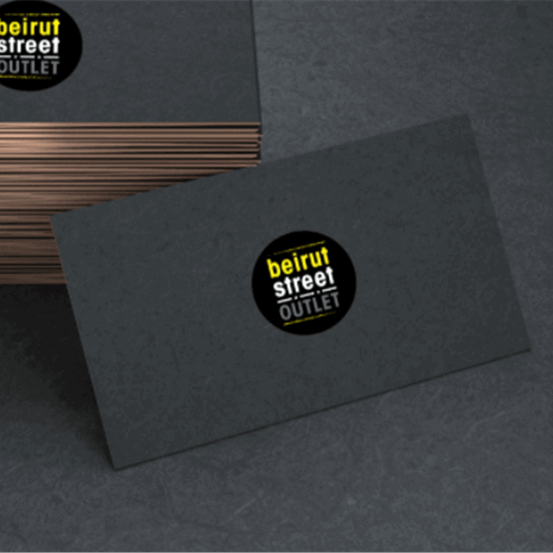 Full branding for Beirut Street Outlet