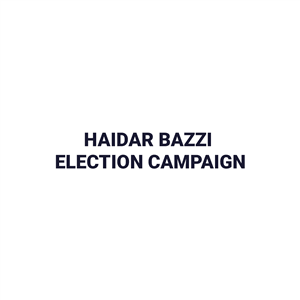 Election Campaign on social Media for Haidar Bazzi in Lebanon Logo
