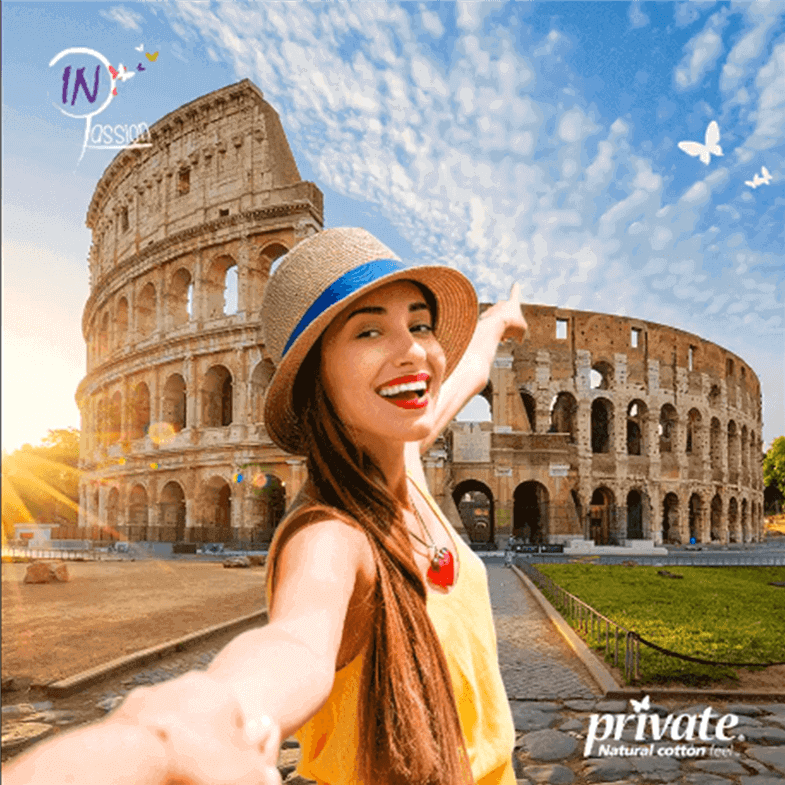 Private Marketing ads and GIFs for social media competition