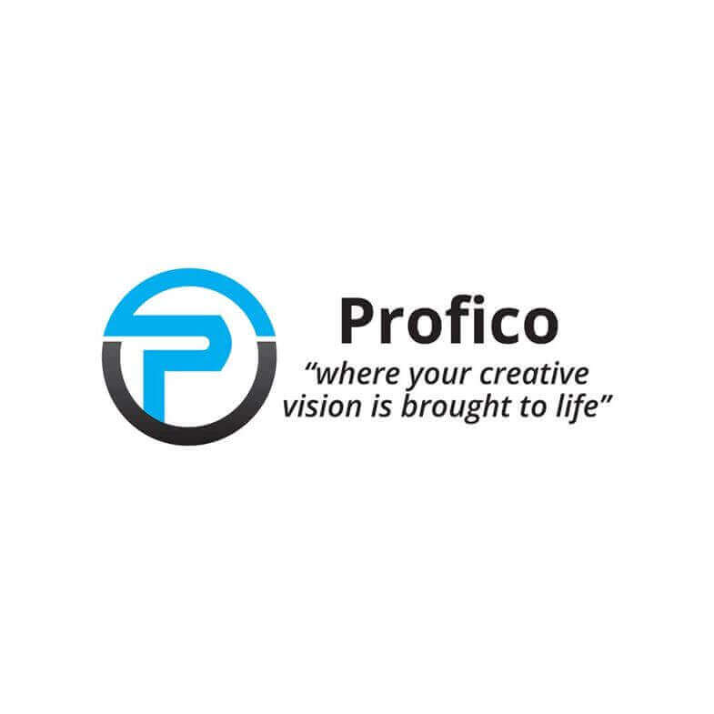 Template website setup for Profico aluminium and glass company in Lebanon