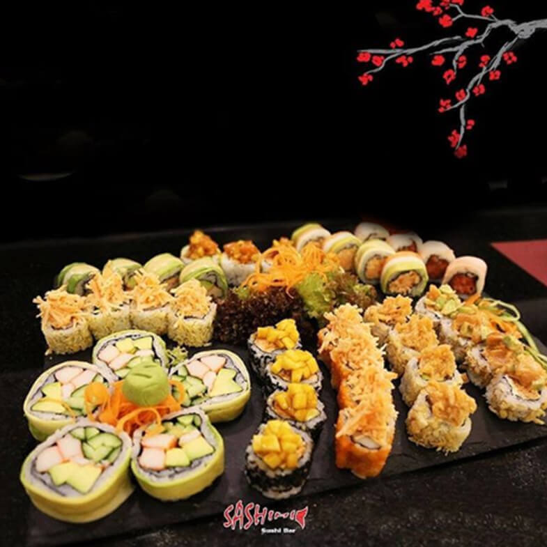 Sashimi sushibar online marketing