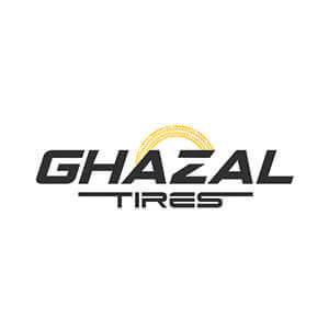 تصميم شعار لشركة إطارات غزال في لبنان Logo