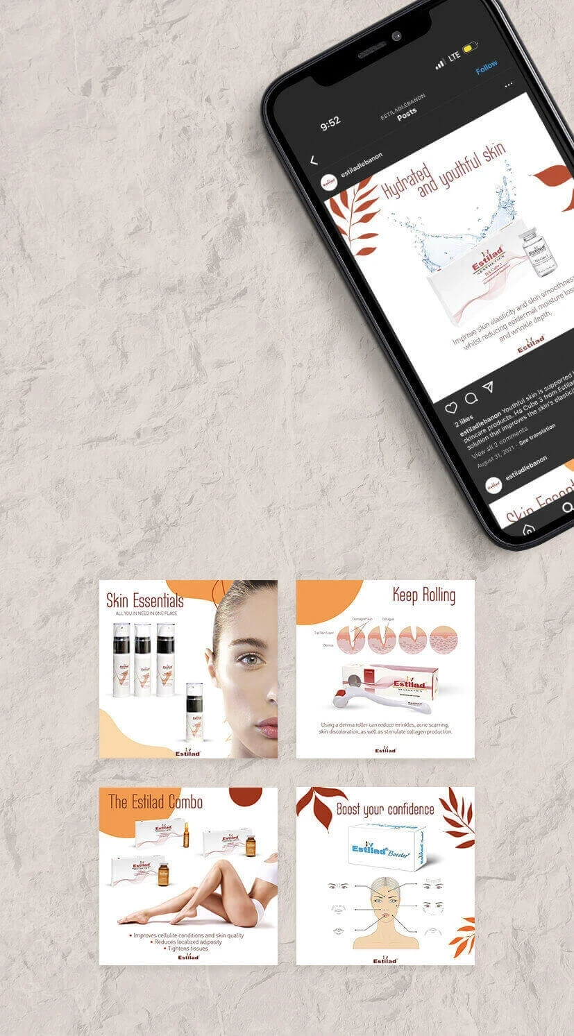 Social Media marketing for Estilad in Lebanon