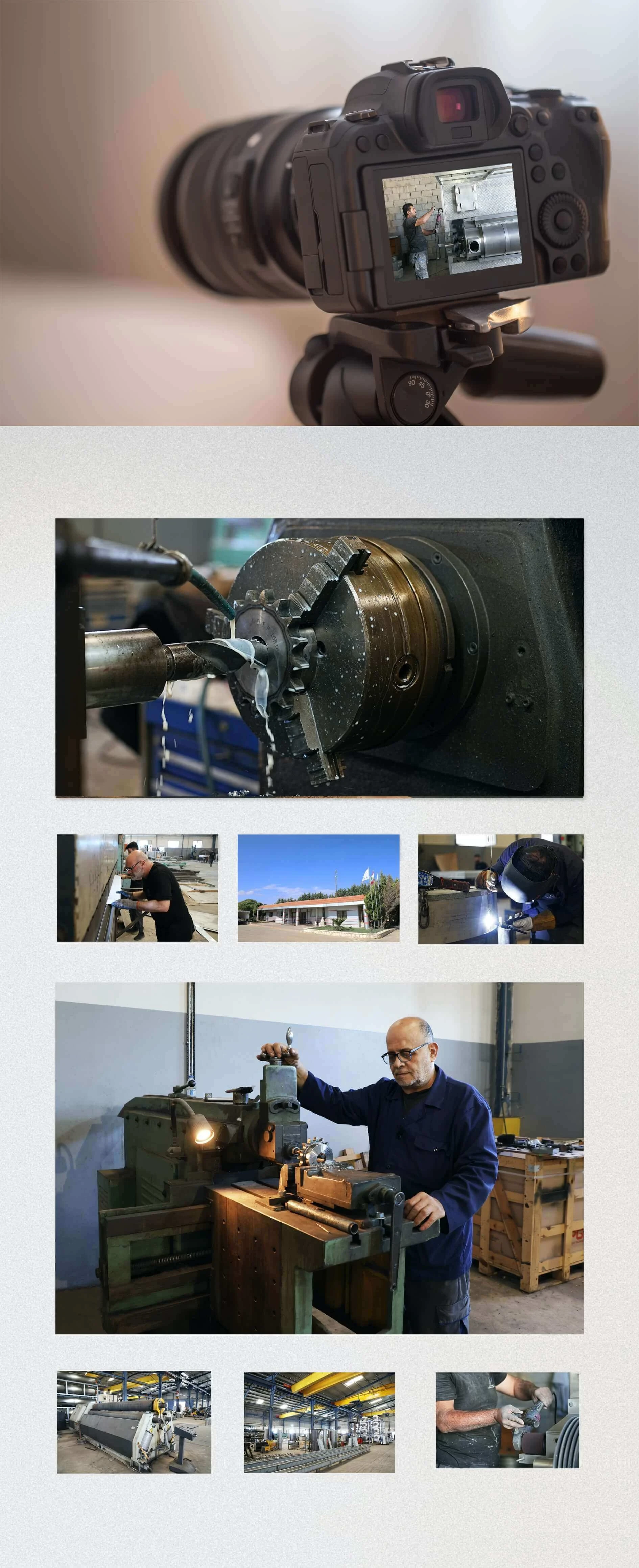 Photography, and video production for Hosny Homany Industries in Lebanon