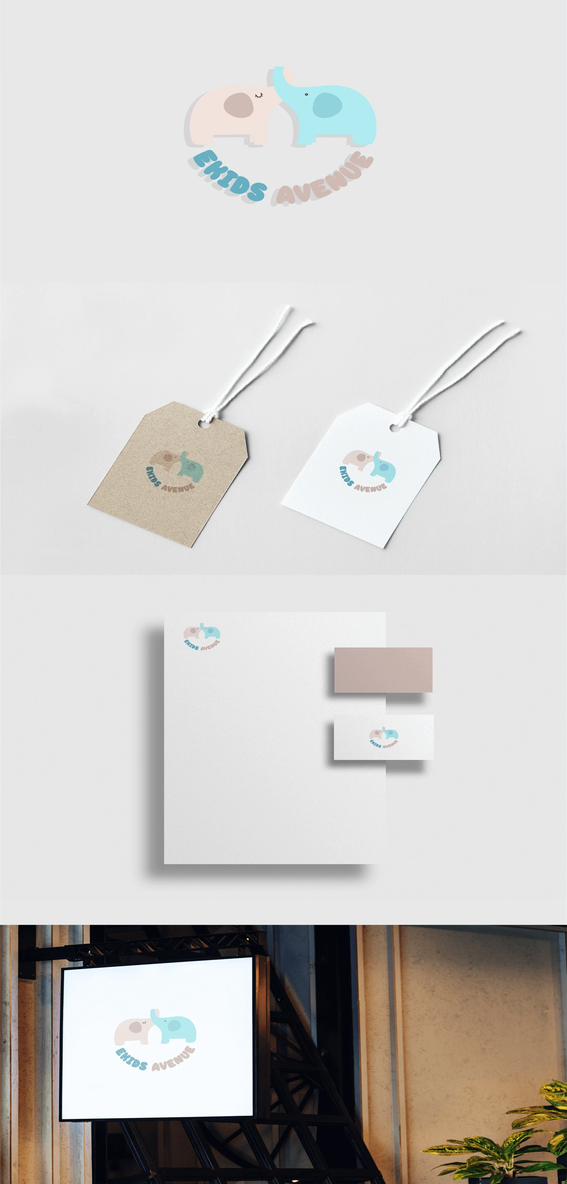Logo design for ekids avenue in Lebanon