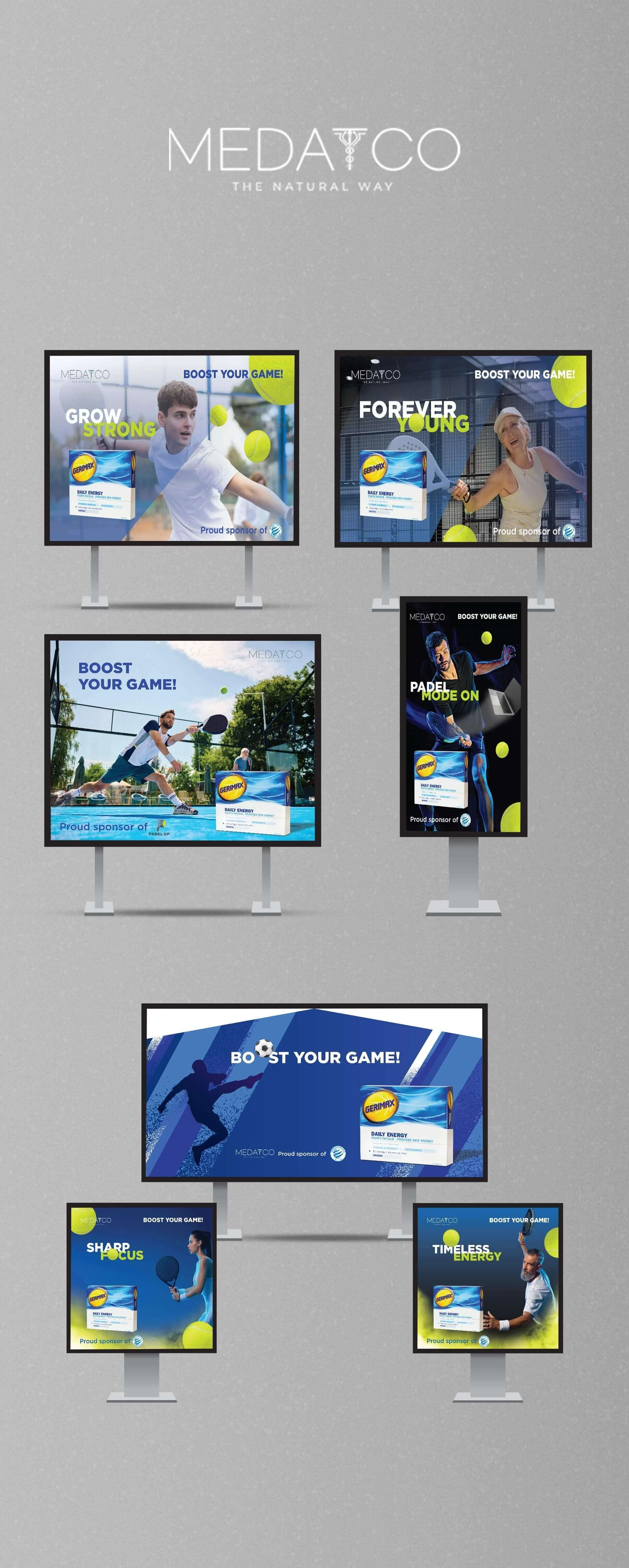 Billboard design for Medatco in Lebanon