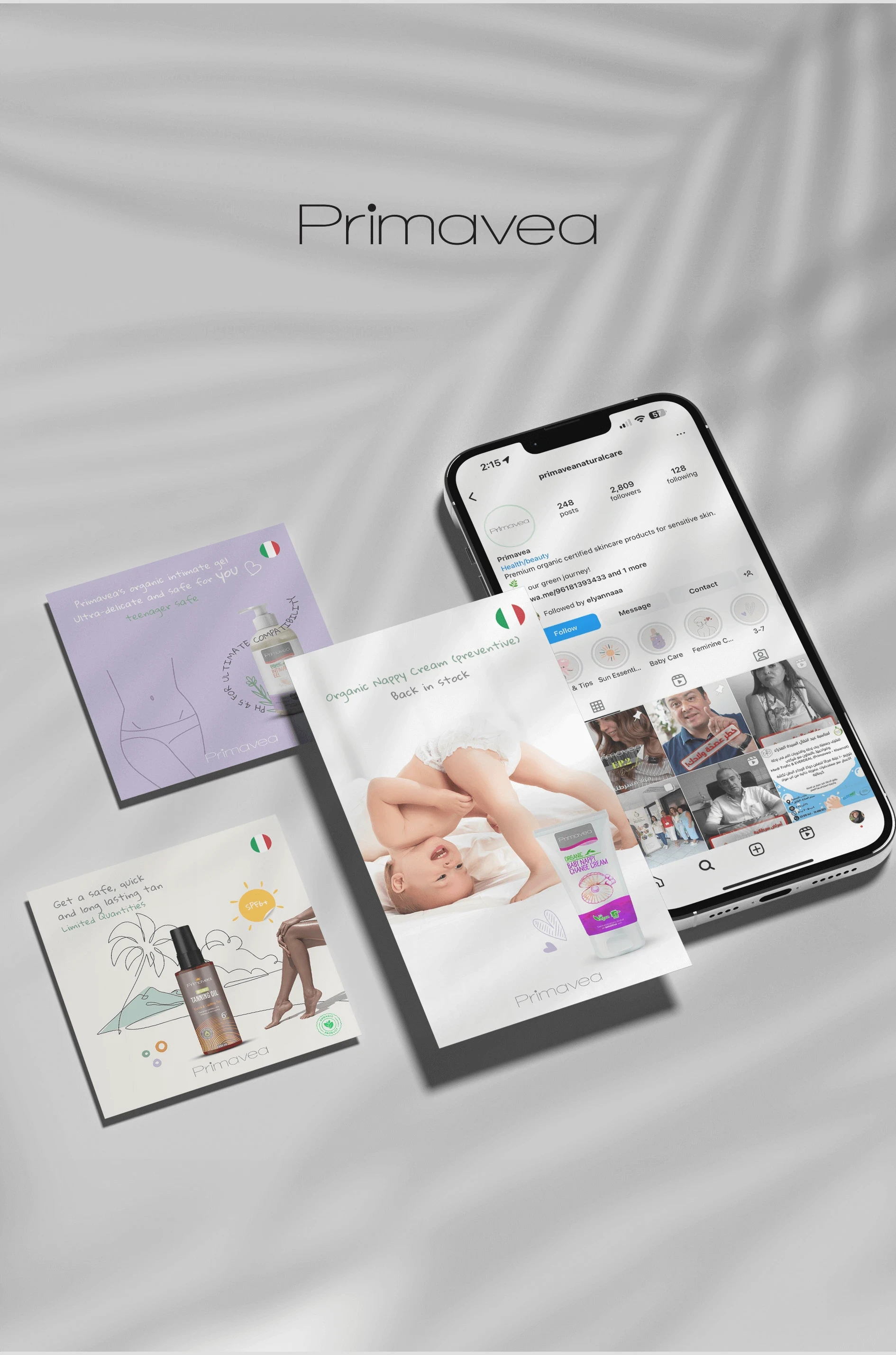 Social Media marketing for Primavea in Lebanon