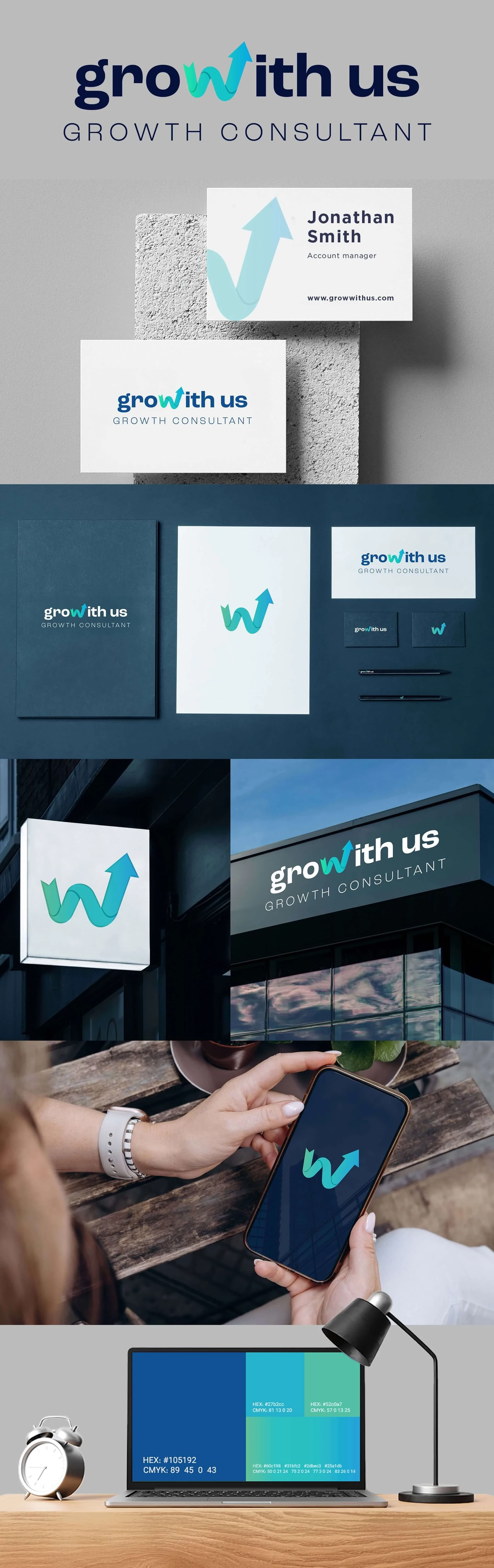 Branding for Grow with Us