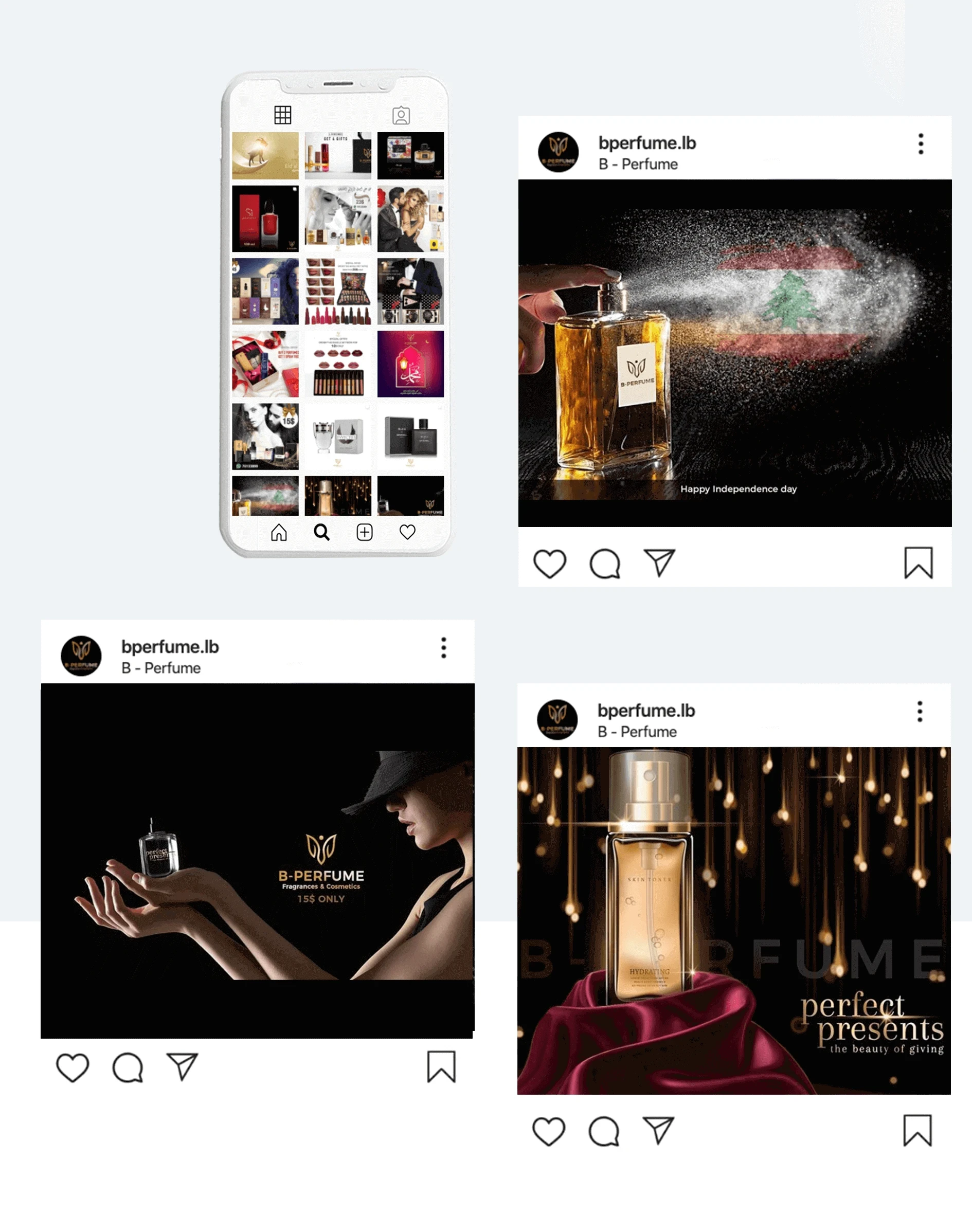B Perfume social media platform