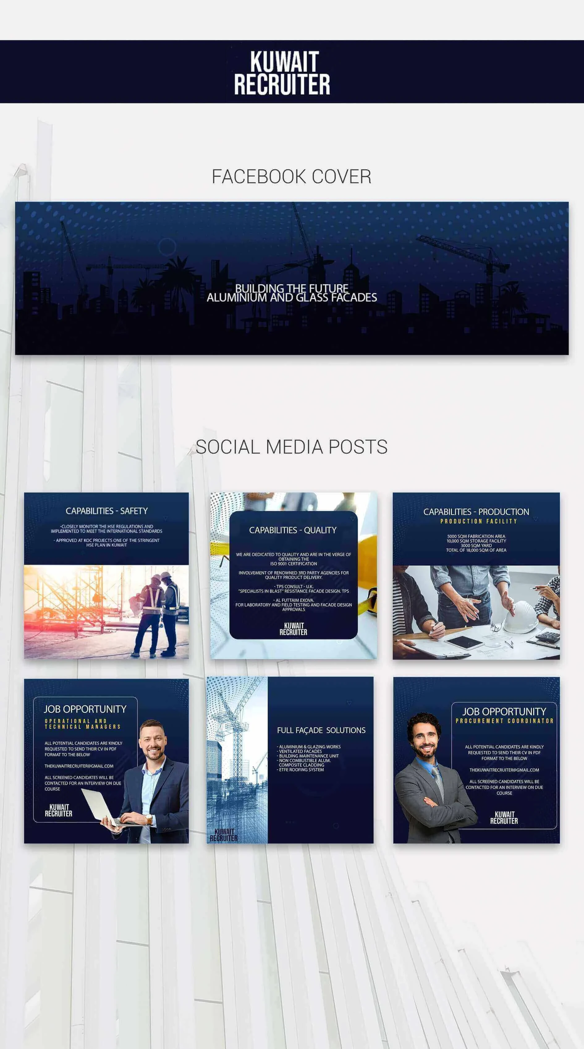 Social media marketing and advertising for Kuwait Recruiters