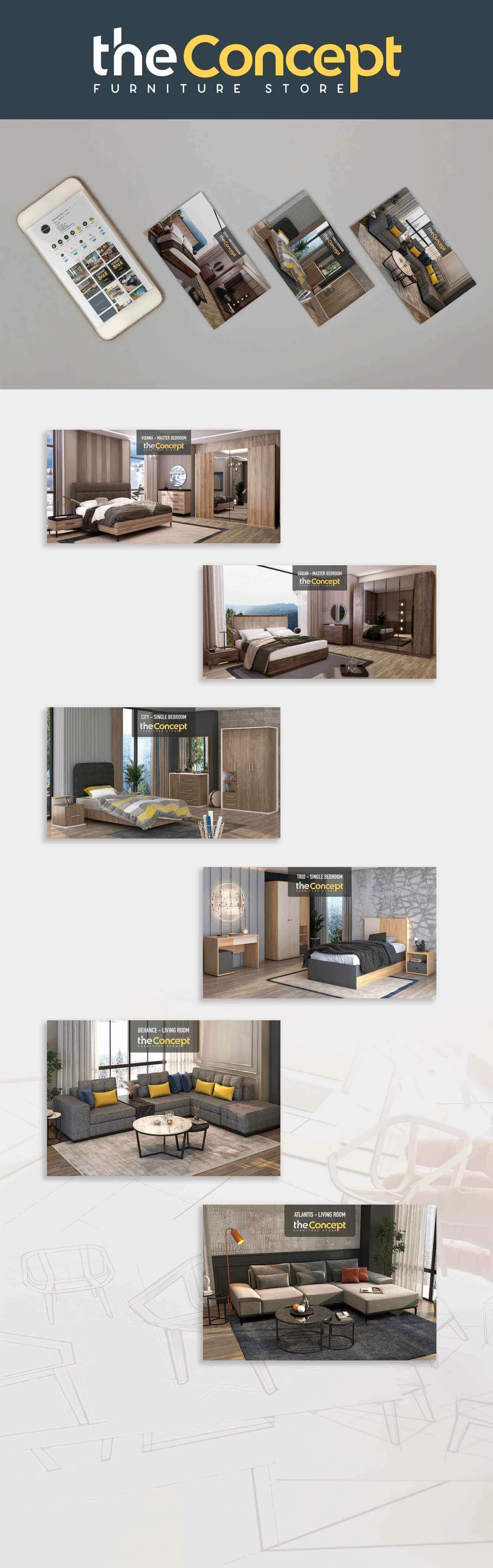 Online Marketing and advertising for The Concept Furniture store in Lebanon