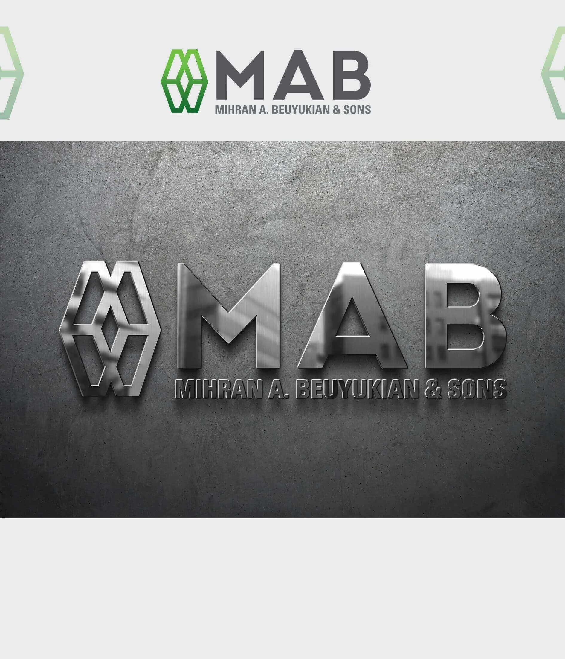 Full Branding for Mihran A. Beuyukian (MAB SAL)