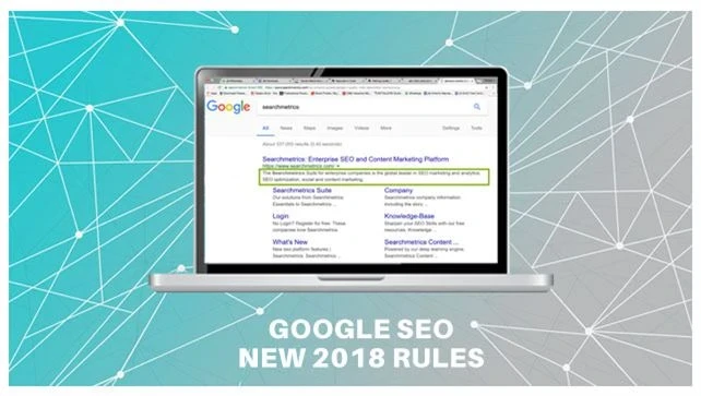 Website Development Google SEO new 2018 rules